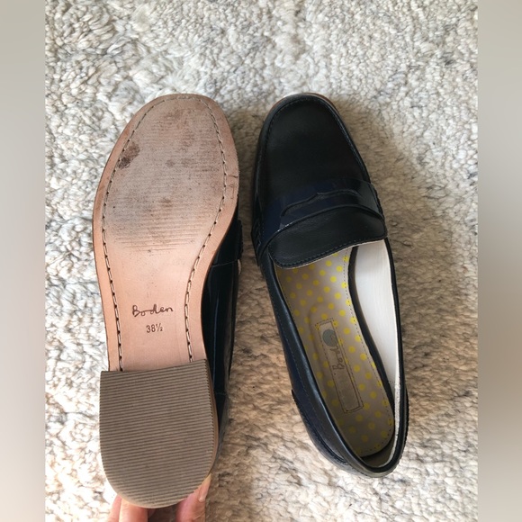 Boden Two-Toned Leather Loafers - Picture 6 of 6